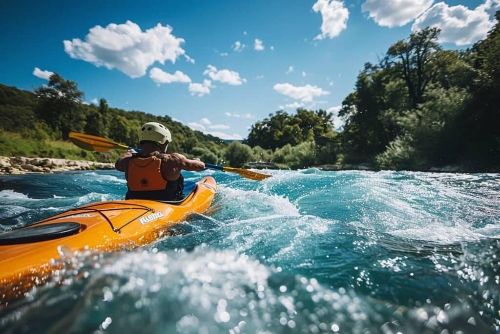 Où pratiquer la nage en eaux vives en Dordogne : spots et conseils