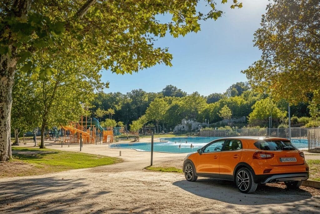 Où se garer près d'un parc aquatique en Dordogne : guide pratique
