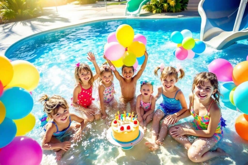 Parc aquatique anniversaire enfant : idées et organisation